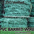 China supplier high quality plastic coated barbed wire cheap price